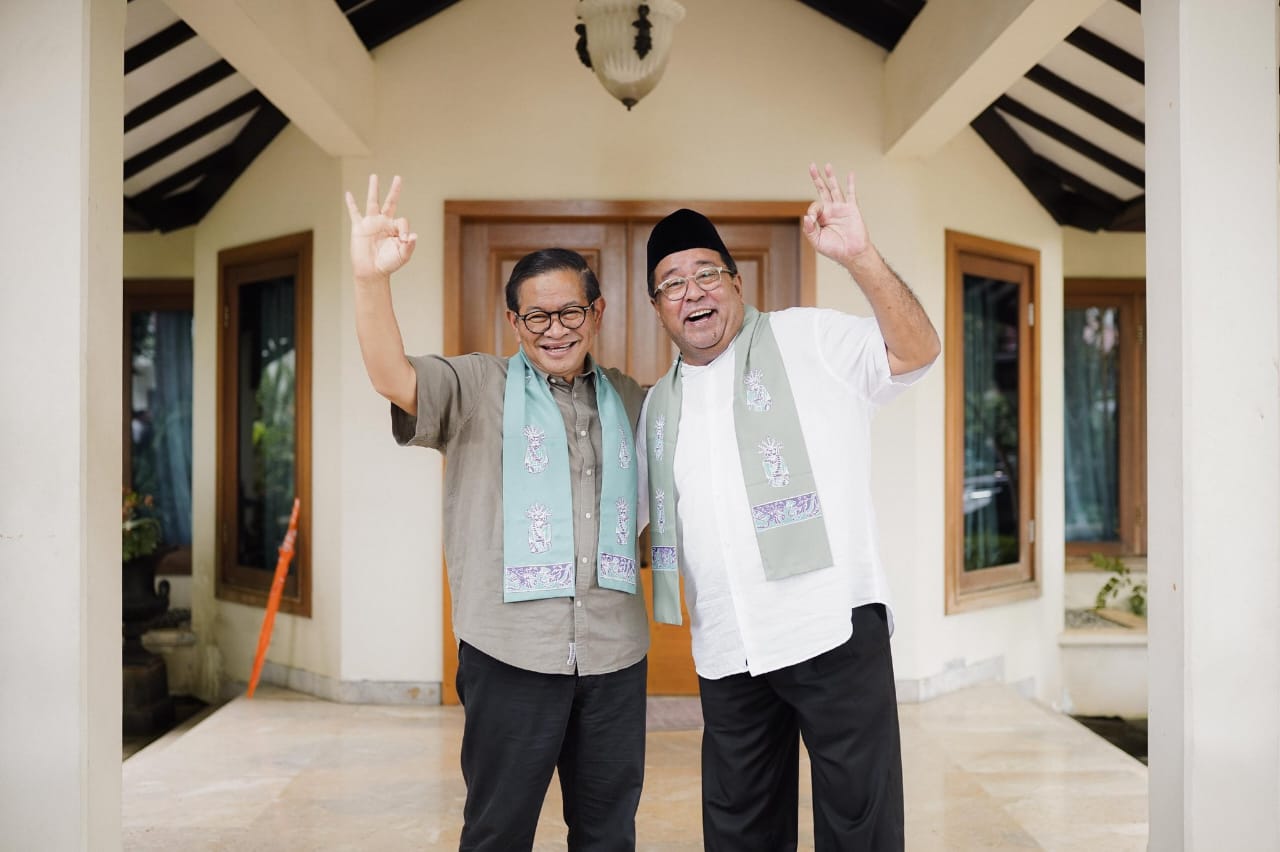 Gubernur dan Wakil Gubernur DKI Jakarta, Pramono Anung dan Rano Karno. (Dok. X/@pramonoanung)
