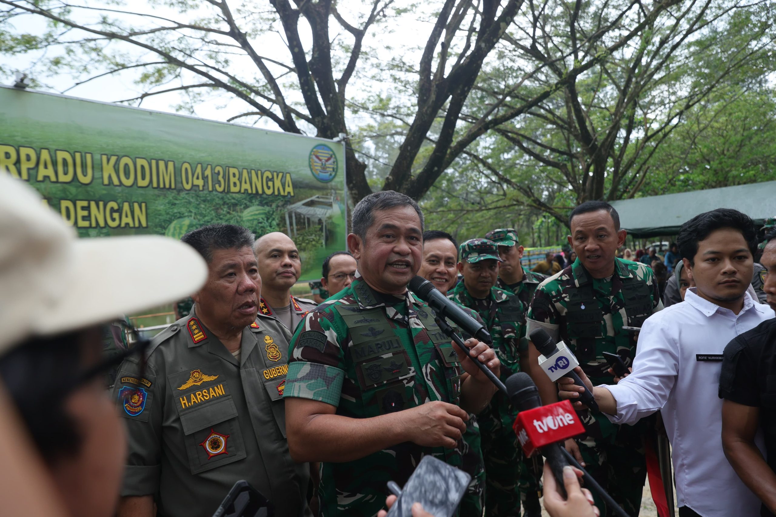 KSAD Ungkap Kemandirian Pangan Bisa Diraih dengan Kekompakan