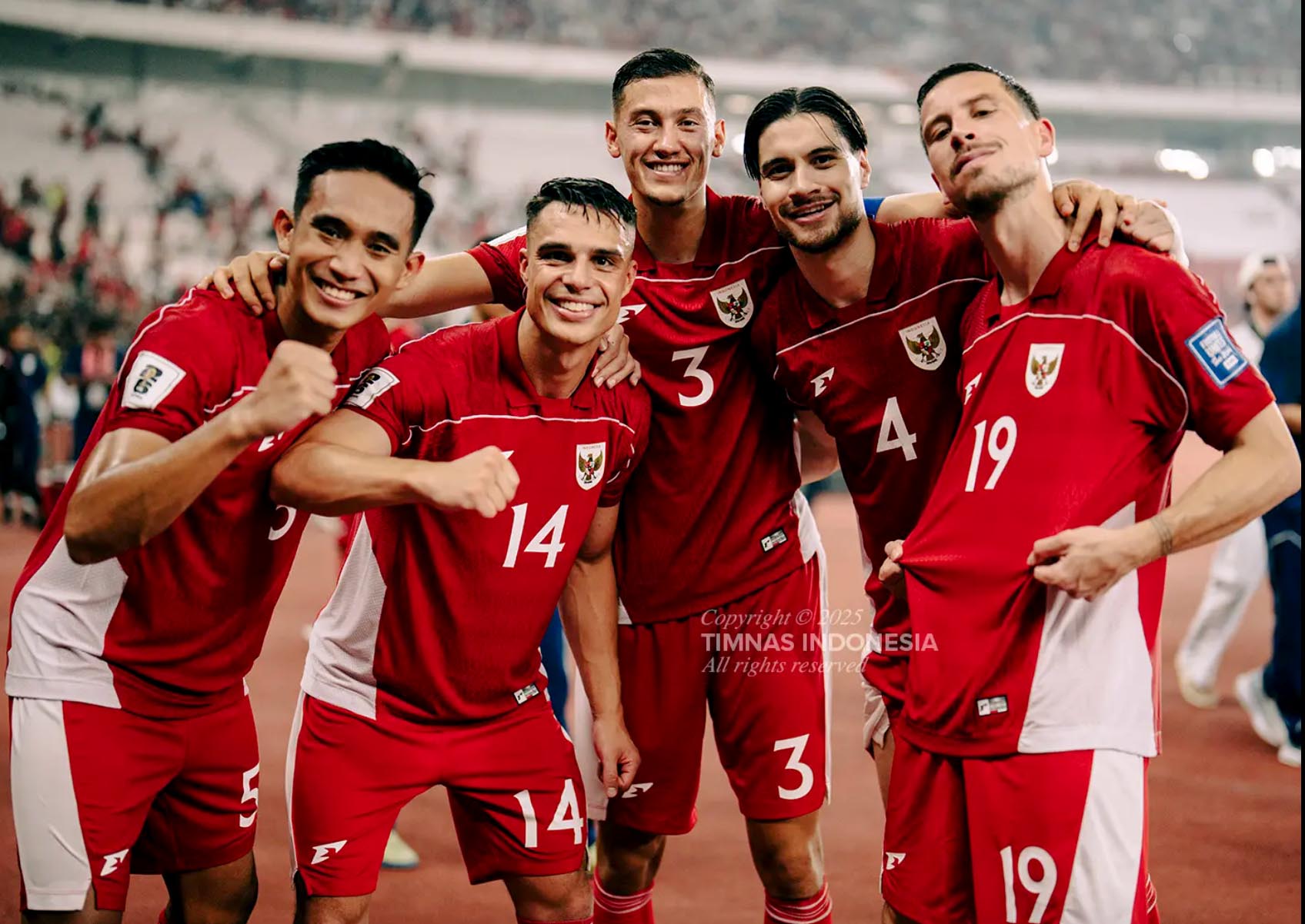 Menang Lawan Cina, Timnas Indonesia Jaga Asa Mentas ke Piala Dunia 2026