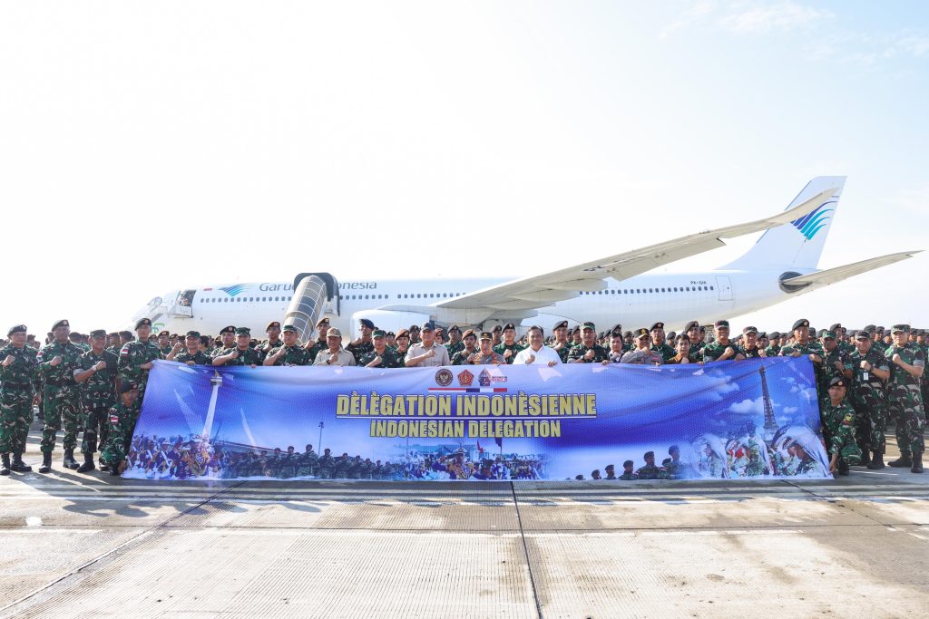 Menhan Sjafrie melepas kontingen Indonesia