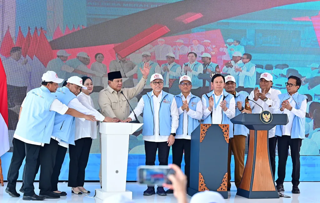 Prabowo resmikan Koperasi Merah Putih
