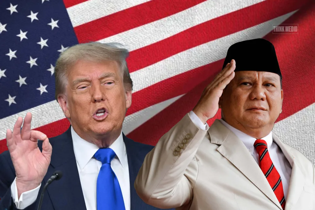ilustrasi prabowo-trump