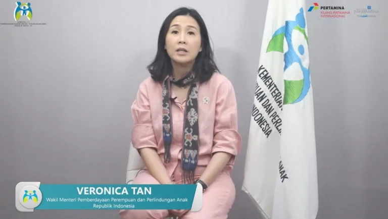 Wamen PPPA, Veronica Tan. (Dok: tangkapan layar YouTube The Leads Institute Universitas Paramadina)