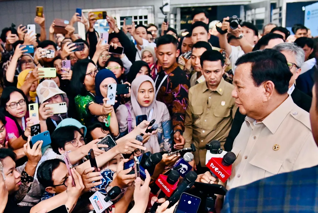 Presiden RI Prabowo di KSTI