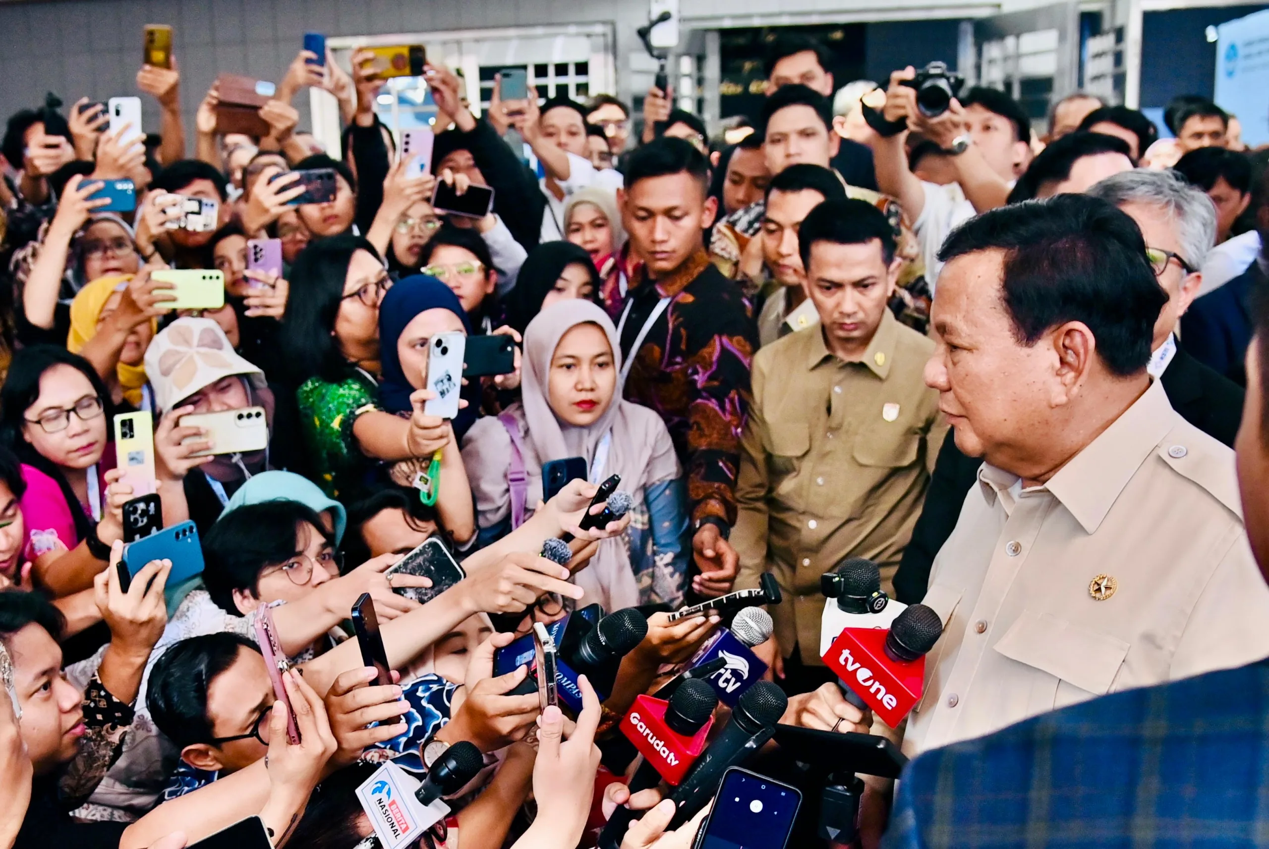 Presiden RI Prabowo di KSTI