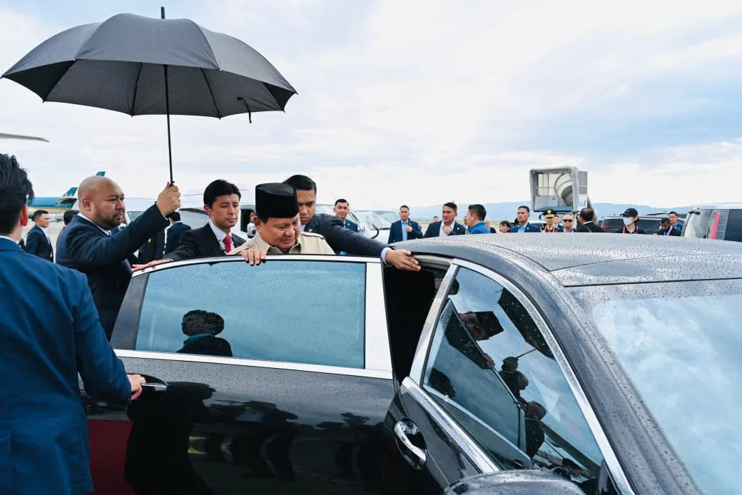 Prabowo Tiba di Jepang