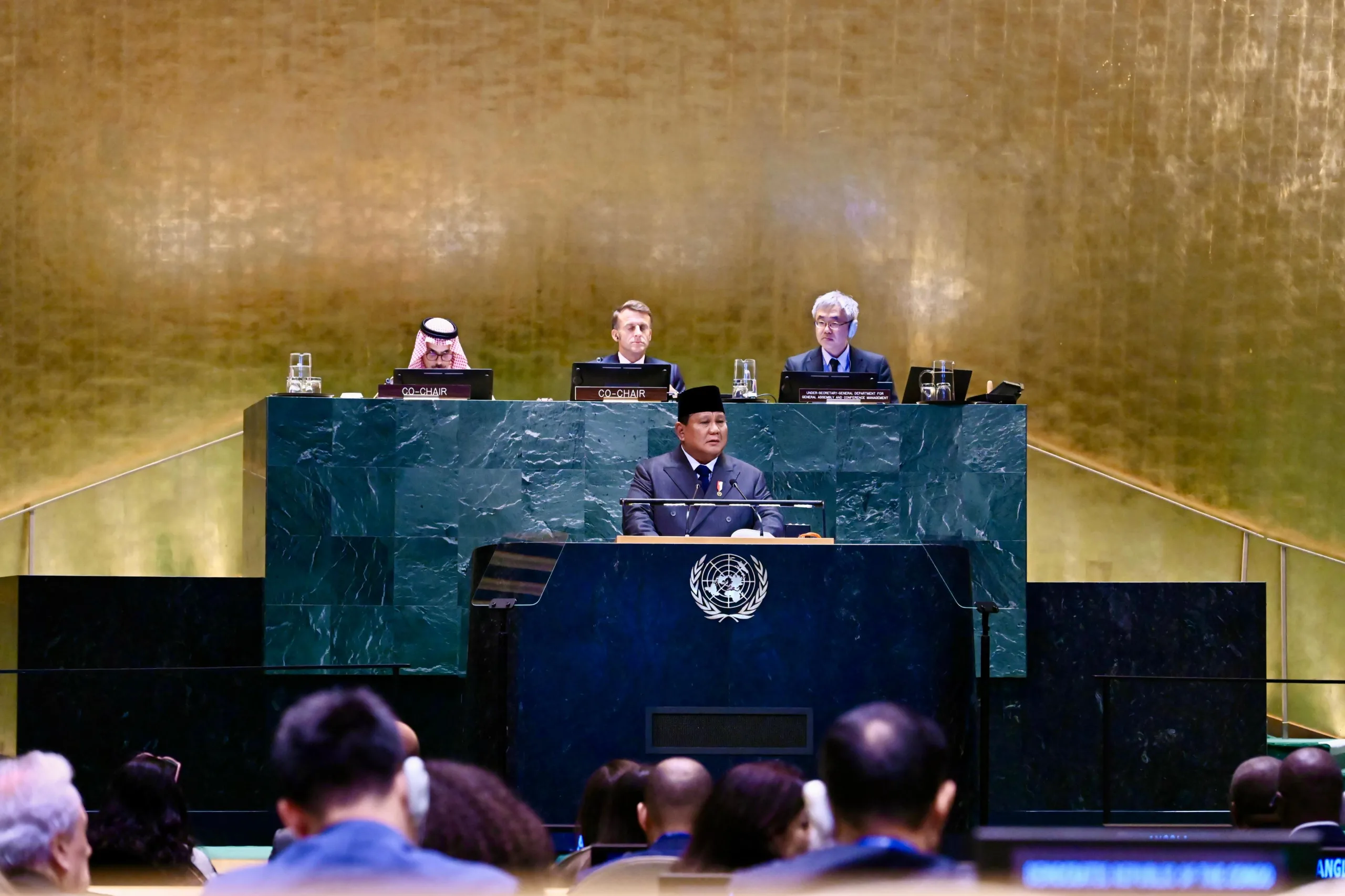 Presiden RI Prabowo Subianto saat Sidang PBB Tahun 2025