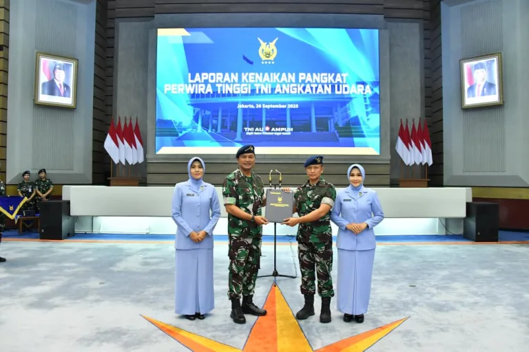 45 Pati TNI AU Naik Pangkat, Salah Satunya Kapok Sahli Kodau III