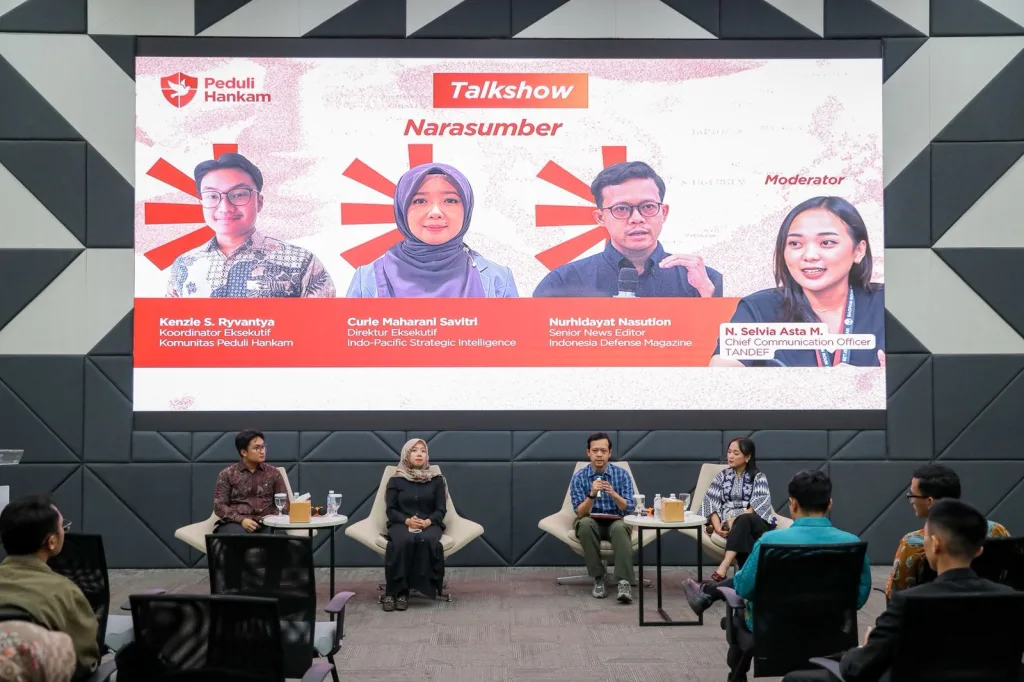 Seminar bertajuk “Refleksi 80 Tahun dan Harapan Masa Depan untuk Pertahanan Nasional Indonesia”. (Dok. Istimewa)