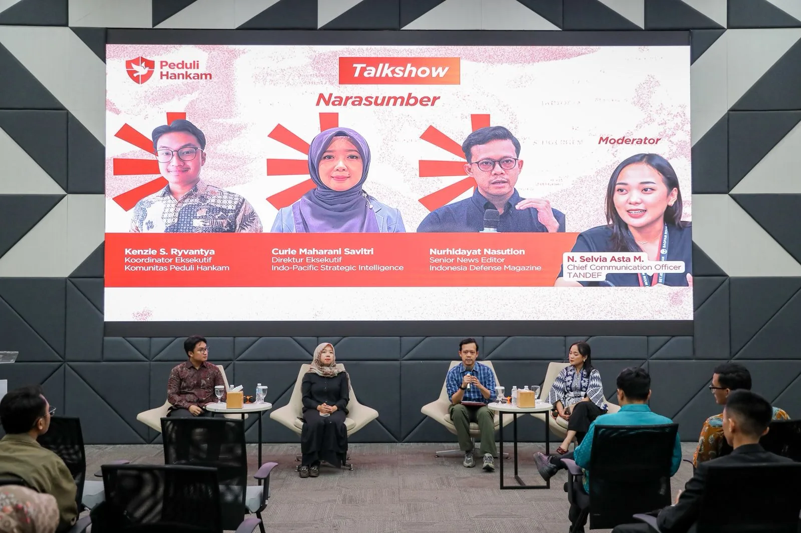 Seminar bertajuk “Refleksi 80 Tahun dan Harapan Masa Depan untuk Pertahanan Nasional Indonesia”. (Dok. Istimewa)