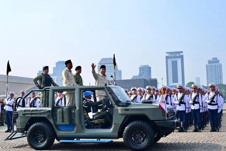 Presiden RI Prabowo di HUT ke-80 TNI