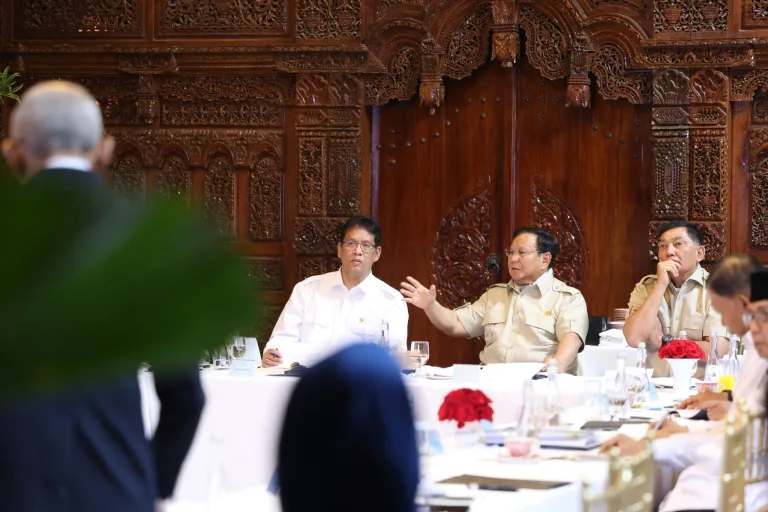 Prabowo rapat di kartanegara