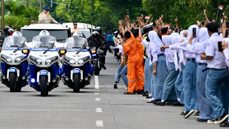 Presiden RI Prabowo Subianto ke Solo