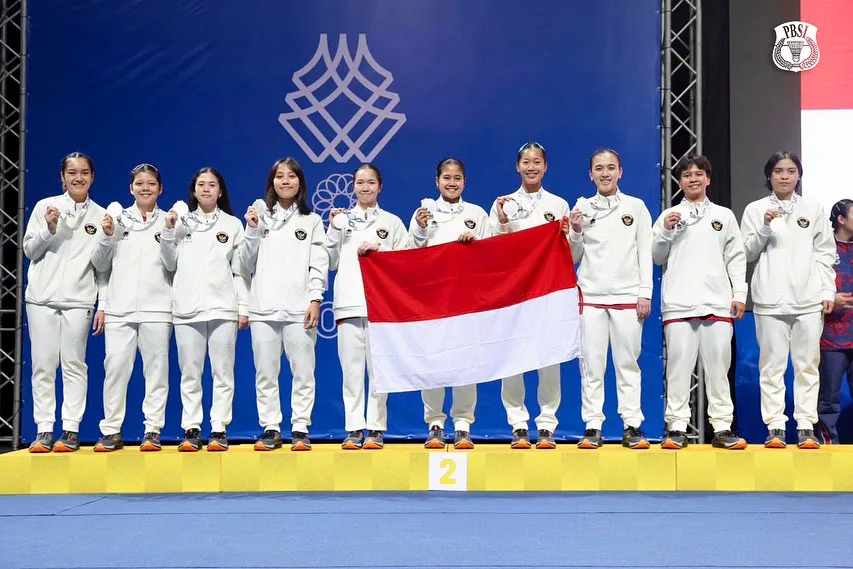 Timnas Buluntangkis Indonesia di SEAGAMES 2025