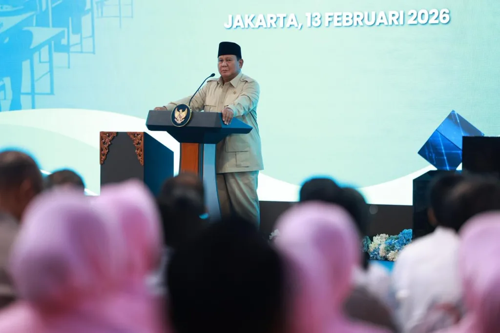 Presiden RI Prabowo Subianto