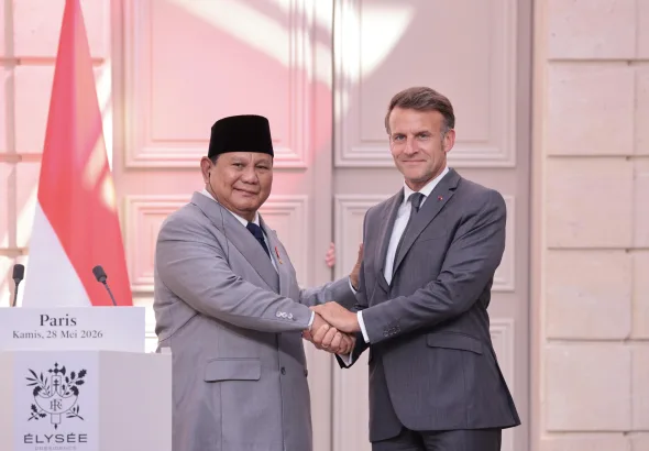 Prabowo di Prancis